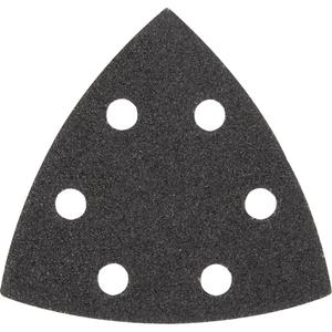 Open-Lok™ Triangle Sandpaper - Sanding, 80, Black, Silicon Carbide