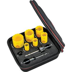 Deep Cut Hole Saw Kit - 9, 2"