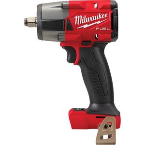 M18 Fuel™ Mid-Torque Impact Wrench with Friction Ring - 18 V, 1/2", Lithium-Ion, 0-1250/0-1950/0-2575, 650 ft-lbs., Tool Only, 0-900, 0-2100, 0-3100