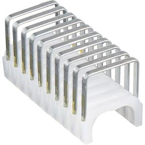 Insulated Staples - 11/32", 19/32", 25, Plain, Steel & Plastic