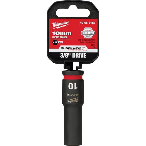 Shockwave™ Impact Duty™ Socket - 3/8", 1 mm, 22 mm, 6, Power, Deep - Image 2