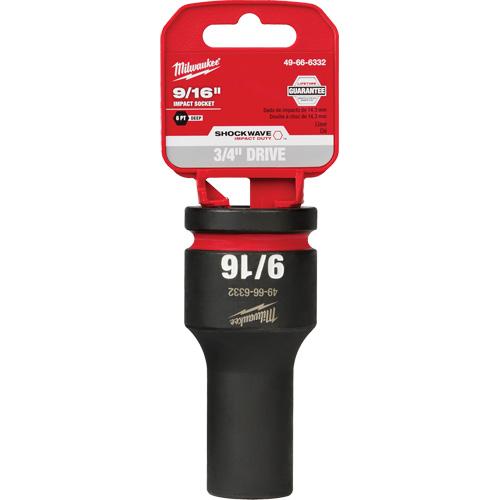 Shockwave™ Impact Duty™ Socket - 3/4", 9/16", 5/8", 11/16", 3/4", 13/16", 7/8", 15/16", 1", 1-1/16", 1-1/8", 1-3/16", 1-1/4", 1-5/16", 1-3/8", 1-7/16", 1-1/2", 1-9/16", 1-5/8", 1-11/16", 1-3/4", 1-13/16" - Image 2