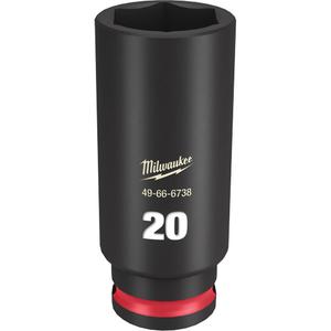 Shockwave™ Impact Duty™ Socket - 3/8", 2 mm, 6, Impact, Deep