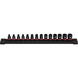 Shockwave™ Impact Duty™ Metric 6 Point Socket Set - 1/4", Impact, Standard, 14