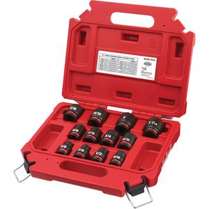 Shockwave™ Impact Duty™ SAE 6 Point Socket Set - 1/2", Impact, Standard, 12