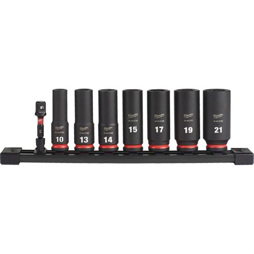 Shockwave™ Impact Duty™ Metric 6 Point Socket Set - 3/8", Impact, Deep, 8