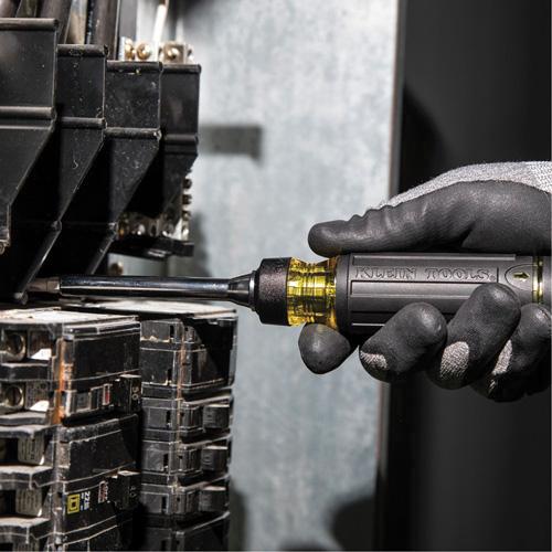 15-in-1 Multi-Bit Ratcheting Screwdriver - Cushion Grip, 8-3/4" - Image 3