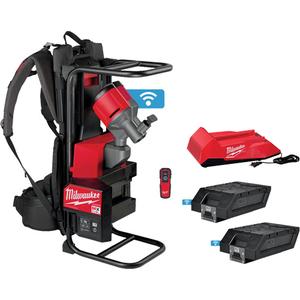 MX Fuel™ Backpack Concrete Vibrator Kit - Lithium-Ion, 21', 2.5", 12.6"