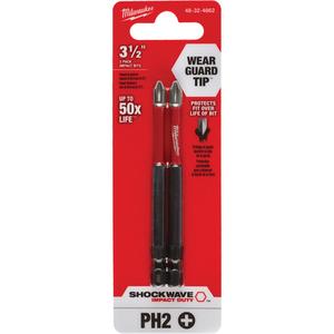 Shockwave™ Impact Duty™ Screwdriver Bit - Phillips, 1/4", #2, 3-1/2"