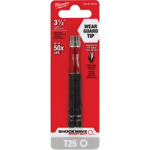 Shockwave™ Impact Duty™ Screwdriver Bit - Torx, 1/4", T-25, 3-1/2"