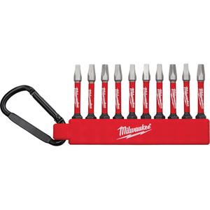 Shockwave™ Impact Driver Bit Set - Square, 1/4", #2, 2"