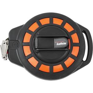 Steel Construction Long Tape Measure - 100', 3/8", 1 mm/1/8", Metric & SAE, 4.5"