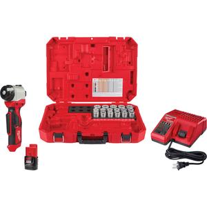 M12™ Cable Stripper Kit with 17 Cu THHN/XHHW Bushings - 12 V, Lithium-Ion, 1/0 - 750 MCM Cu & Al THHN/XHHW