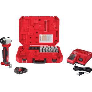 M18™ Cable Stripper Kit with 17 Cu THHN/XHHW Bushings - 18 V, Lithium-Ion, 1/0 - 750 MCM Cu & Al THHN/XHHW