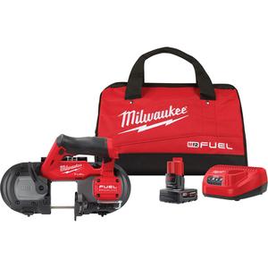 M12 Fuel™ Compact Band Saw Kit - 12 V, 2-1/2", Lithium-Ion, 0 - 570 FPM, Dual Action