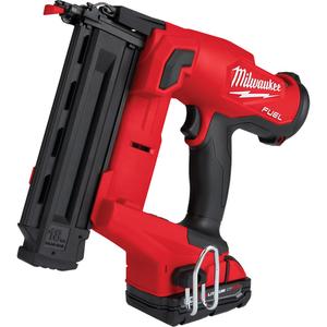 M18 Fuel™ 18 Gauge Brad Nailer Kit - 18 V, Lithium-Ion, 10.2", 11.9", 3.3"