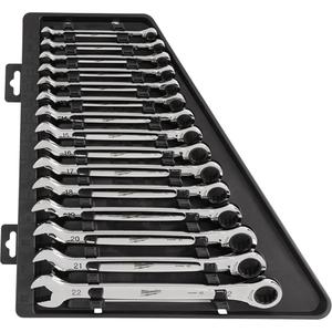 Ratcheting Wrench Set - 15, Metric, Combination
