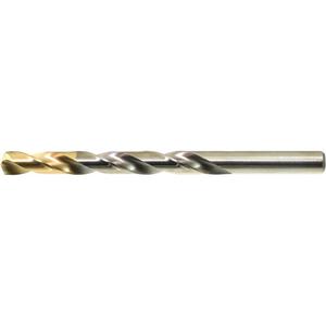 Drillco® TiN Tipped Jobber Drill Bit - High Speed Steel, #1, #2, #3, #4, #5, #6, #7, #8, #9, #10, #11, #12, #13, #14, #15, #16, #17, #18, #19, #20, #21, #22, #23, #24, #25, #26, #27, #28, #29, #30, #31