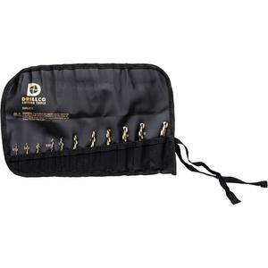 Drillco® Screw Machine Length Drill Bit Set - 11, Cobalt, Bronze, 135°