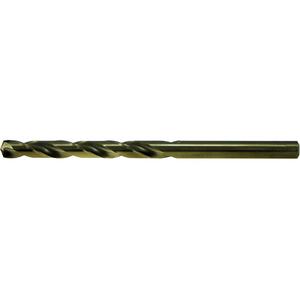 Drillco® Aircraft Extension Drill Bit - High Speed Cobalt, #1, #20, #21, #22, #23, #24, #25, #26, #27, #28, #29, #30, #31, #32, #33, #34, #35, #36, #37, #38, #39, #40, 0.228", 6", 2-5/8", 135°, Bronze