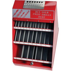 Drillco® Fractional Cobalt Drill Bit Display Set - 540
