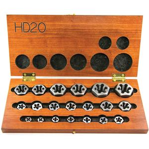 Drillco® Hex Threading Die Set - 20