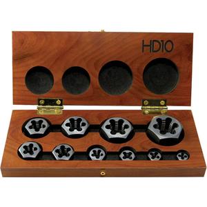 Drillco® Hex Threading Die Set - 10