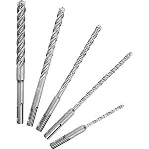 MX4™ 4-Cutter Rotary Hammer Drill Bit Kit - 5, Carbide, SDS-Plus