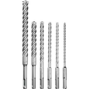 MX4™ 4-Cutter Rotary Hammer Drill Bit Kit - 6, Carbide, SDS-Plus