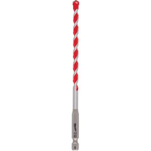 Shockwave™ Hammer Drill Bit - Carbide, 7/32", 4", 6", Hex