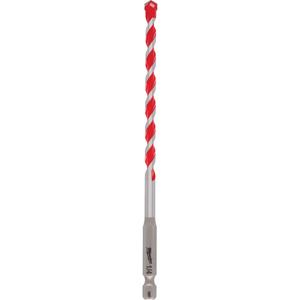 Shockwave™ Hammer Drill Bit - Carbide, 1/4", 4", 6", Hex