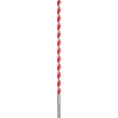 Hammer Drill Bit - Carbide, 3/8", 10", 12", 3-Flat