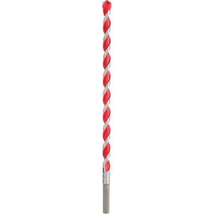 Hammer Drill Bit - Carbide, 1/2", 10", 12", 3-Flat