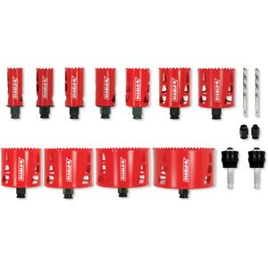 Plumber's Bi-Metal Hole Saw Set - 17