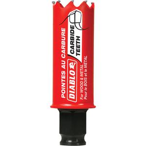 Wood & Metal Hole Saw - 1-1/16", 2-3/8", Carbide