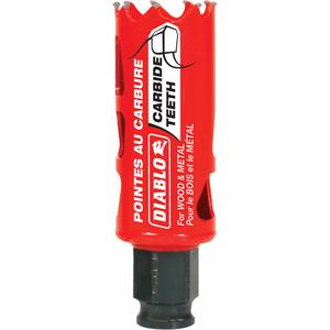 Wood & Metal Hole Saw - 1-1/8", 2-3/8", Carbide