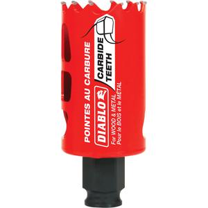 Wood & Metal Hole Saw - 1-1/2", 2-3/8", Carbide