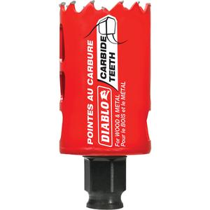 Wood & Metal Hole Saw - 1-5/8", 2-3/8", Carbide