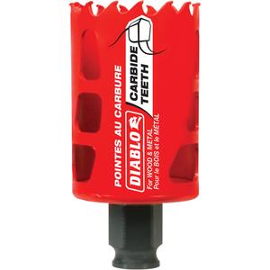 Wood & Metal Hole Saw - 1-3/4", 2-3/8", Carbide