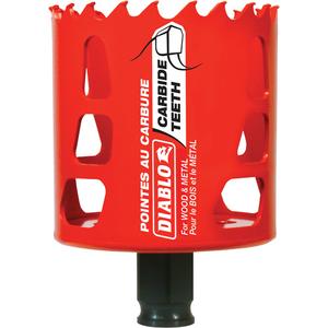 Wood & Metal Hole Saw - 2-9/16", 2-3/8", Carbide