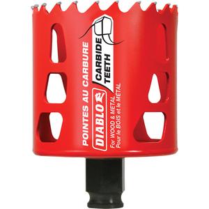 Wood & Metal Hole Saw - 2-5/8", 2-3/8", Carbide