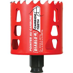 Wood & Metal Hole Saw - 2-11/16", 2-3/8", Carbide