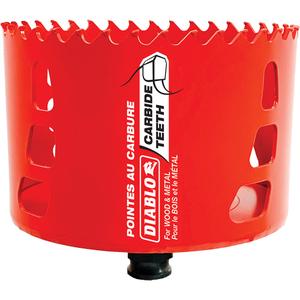 Wood & Metal Hole Saw - 4", 2-3/8", Carbide