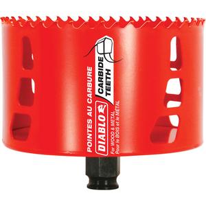 Wood & Metal Hole Saw - 4-1/4", 2-3/8", Carbide