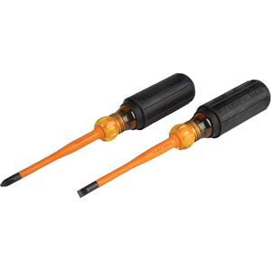 Slim-Tip Insulated Screwdriver Set - 1000 V, 2