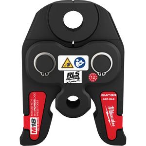3/4" RLS® ACR Press Jaw - Milwaukee® M18™ Force Logic Press Tool, 2 Years