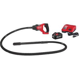M18 Fuel™ 8' Concrete Pencil Vibrator Kit - 18 V, 12500, Lithium-Ion, 1", 8', 12 lbs.