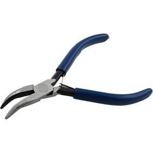 Mini Needle Nose Curved Pliers - 4-1/2"