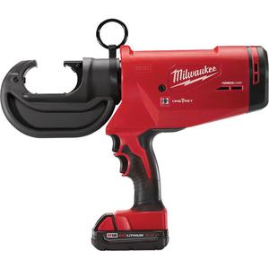 M18™ Force Logic™ 12 Ton Utility Crimper Kit - 18 V, Lithium-Ion, Pistol Grip, 350°