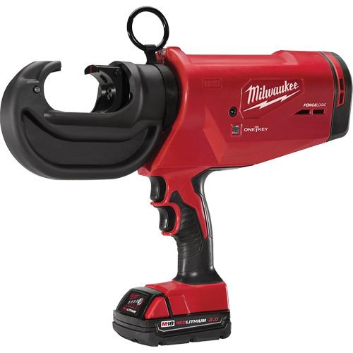 M18™ Force Logic™ 12 Ton Utility Crimper Kit - 18 V, Lithium-Ion, Pistol Grip, 350° - Image 2